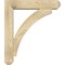 Ekena Millwork Thorton Craftsman Rough Sawn Bracket w/ Offset Brace, Douglas Fir, 6"W x 26"D x 30"H BKT0604X26X30THR04RDF - alternate 2